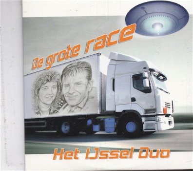 Het IJssel Duo - De Grote Race ( 2 Track CDSingle) Nieuw - 0