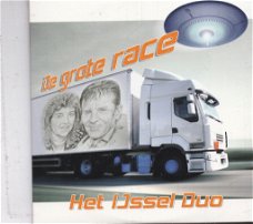 Het IJssel Duo - De Grote Race ( 2 Track CDSingle) Nieuw