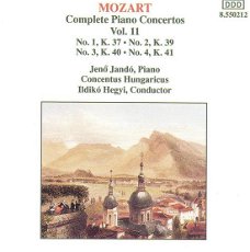 Jenö Jandó - Mozart Piano Concertos, Vol. 11 (CD) Nieuw