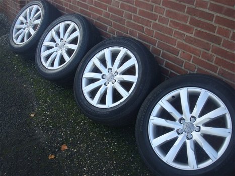 19 inch Originele Highline Audi Q5 Velgen & Banden 5x112 - 1