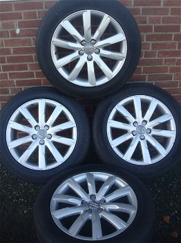 19 inch Originele Highline Audi Q5 Velgen & Banden 5x112 - 4