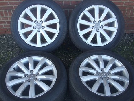 19 inch Originele Highline Audi Q5 Velgen & Banden 5x112 - 5