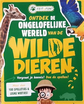 Renate Hagenouw - Feit & Fun! De Ongelofelijke Wereld Van De Wilde Dieren (Nieuw) - 0