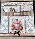 KIT Double folio Strawberry lane scrapqueen designs papercollection 21x21cm - 4 - Thumbnail