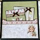 KIT Double folio Strawberry lane scrapqueen designs papercollection 21x21cm - 6 - Thumbnail