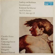 LP - Beethoven - Konzert für Klavier Nr.1 C-dur - Claudio Arrau, piano