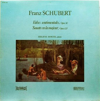 LP - Schubert - Helene Boschi, piano - 0