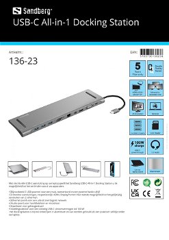 USB-C All-in-1 Docking Station - 2