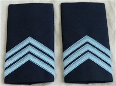Rang Onderscheiding, DT, Blouse & Trui, Sergeant, Koninklijke Luchtmacht, jaren'80/'90.(Nr.2)