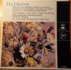 LP - Telemann - Amsterdams Kamerorkest - André Rieu - Suite, Concert En Sonate
