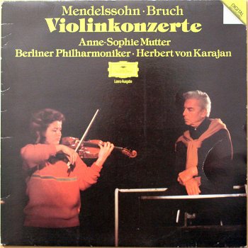 LP - Mendelssoh*Bruch - Anne Sophie Mutter, viool - 0