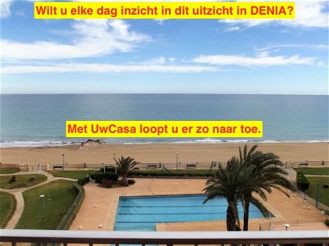 Uw eigen ruime Appartement in DENIA aan zee en met eigen parking en - 0