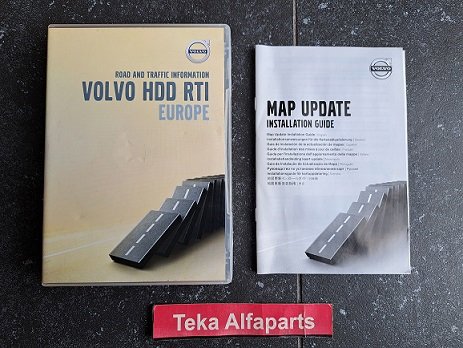 Volvo HDD RTI Europe Map Update 2015 4DVD-ROM (S60,S80,V40,V60,V70,XC60,XC70) - 0