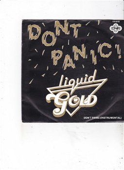 Single Liquid Gold - Don't panic - 0