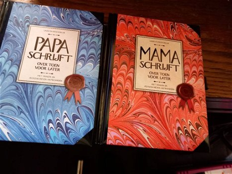 Mama, papa, schrijft over toen, voor later - invulboek - 0