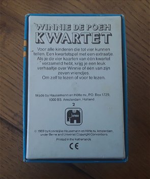 Vintage kwartetspel winnie de poeh (walt disney) van Jumbo - 3