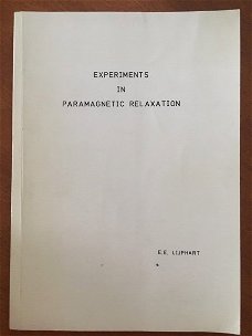 Experiments in paramagnetic relaxation - E.E. Lijphart