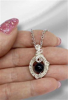 Zwarte Onyx ketting