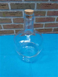 Terrarium fles glas voor plantje.