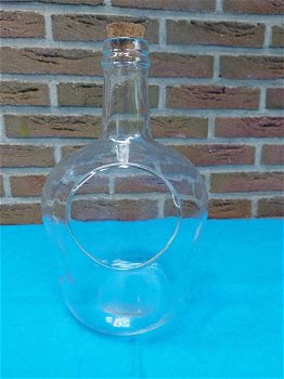 Terrarium fles glas voor plantje. - 1