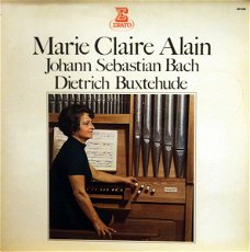 LP - Bach*Dietrich Buxtehude - Marie Claire Alain
