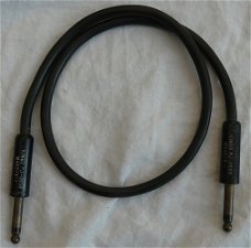 Audio Plug Jack & kabel (75cm), type: PJ-055B, Headset / Radio, US Army, jaren'50/'60.(Nr.1)