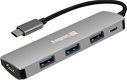 USB-C Dock HDMI+3xUSB+PD 100W - 1 - Thumbnail