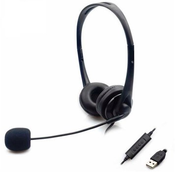 Saver USB headset descrete stijlvolle headset voor uw pc - 2