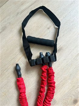 Chest expander weerstandsband met handvatten pull-up hulp - 2