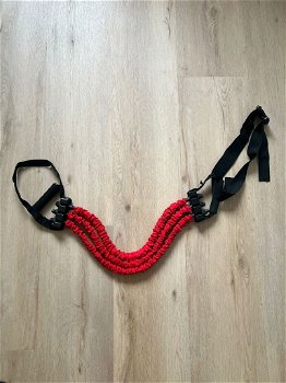 Chest expander weerstandsband met handvatten pull-up hulp - 5