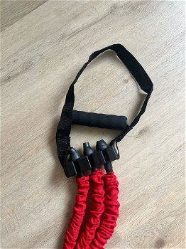 Chest expander weerstandsband met handvatten pull-up hulp - 6