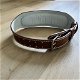 Fitnessriem lifting belt leer hoge kwaliteit - 2 - Thumbnail