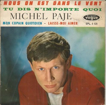 Michel Paje – Nous, On Est Dans Le Vent (1963) - 0