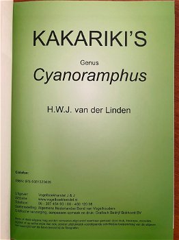 De Kakariki - H.W.J. van der Linden - 1