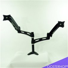 Ergotron® LX Dual Desk Mount Monitor Arm Dark Grey #8