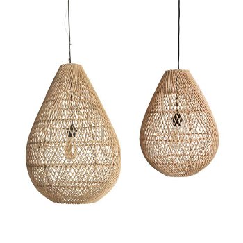 Maze hanglamp druppel drop naturel - 3