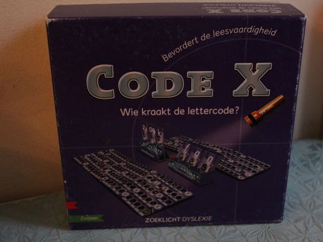 Code X - wie kraakt de lettercode? - zoeklicht Dyslexie - 0