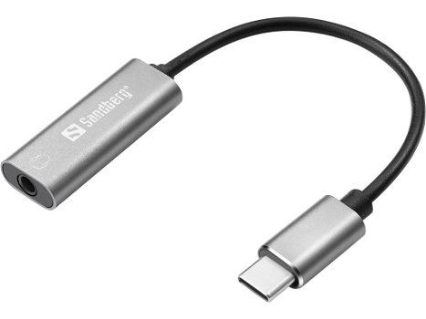 USB-C Audio Adapter geschikt voor alle merken en modellen - 0