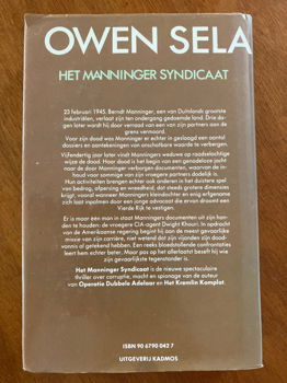 Het Manninger syndicaat - Owen Sela - 1