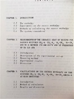 The heat of mixing and the law of corresponding states for gaseous mixtures - 1