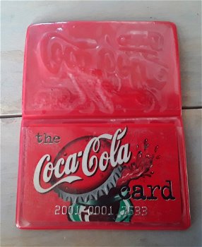 Coca cola card / pasje en mapje (bieden) (voor de coca cola verzamelaar) - 1