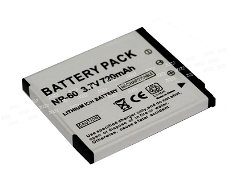 New Battery Camera & Camcorder Batteries CASIO 3.7V 720mAh