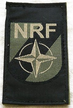 Embleem, Mouw, GVT, NATO Response Force (NRF), Koninklijke Landmacht, vanaf 2003.(Nr.1) - 0