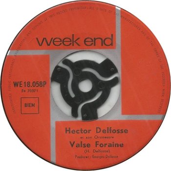 Hector Delfosse – Valse Foraine - 1