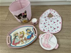 Vintage babypop speelgoed set (jaren 80)