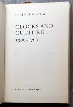 [Klokken Uurwerken] Clocks and Culture 1300-1700 - Cipolla - 1