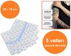 5x 20 x 15 cm Second Skin Zelfklevende Tattoo Wondfolie - 0 - Thumbnail