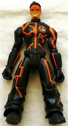 Actiefiguur / Action Figure, Axel, Night Ops, A.T.O.M. - Action Man, Hasbro, 2005.(Nr.1)