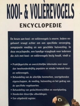 Gelllustreerde kooi- en volierevogels encyclopedie - Verhoef - 1