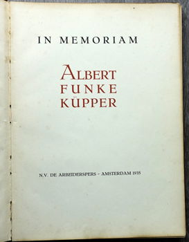 [Spotprenten] In Memorian Albert Fünke Küpper 1935 - 2